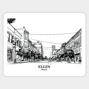 Elgin - Illinois Sticker